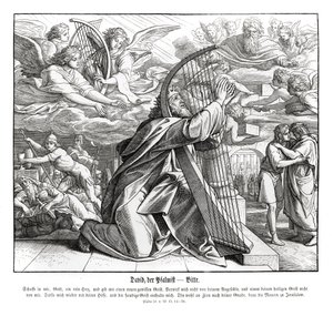Zsoltárok – könyörgés alkotó: Julius Schnorr von Carolsfeld