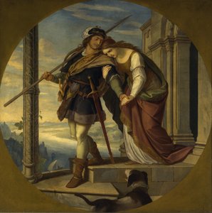 Siegfried búcsúja Kriemhildtől alkotó: Julius Schnorr von Carolsfeld