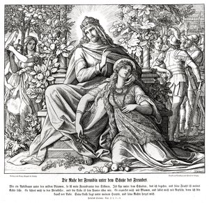 Salamon éneke alkotó: Julius Schnorr von Carolsfeld