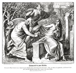 Susanna és a vének, Susanna és Daniel alkotó: Julius Schnorr von Carolsfeld