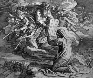 A törvény táblázatai alkotó: Julius Schnorr von Carolsfeld