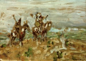 Späher der Blackfoot-Indianer