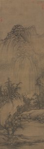 Buddhist Retreat by Patak és Hegyek, 960-985. alkotó: Juran