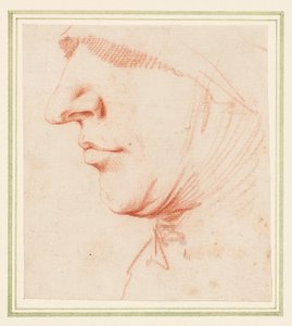 Egy férfi feje profilból alkotó: Jusepe de (1591 1652) Ribera