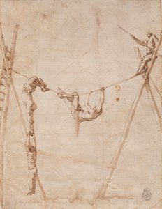 Akrobaták a kötélen. alkotó: Jusepe de Ribera