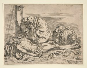 Leszállás a keresztről alkotó: Jusepe de Ribera