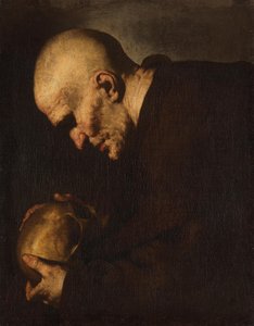 Alcantarai Szent Péter meditáció közben alkotó: Jusepe de Ribera