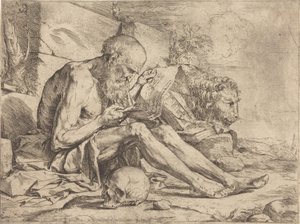 Olvasó Szent Jeromos alkotó: Jusepe de Ribera