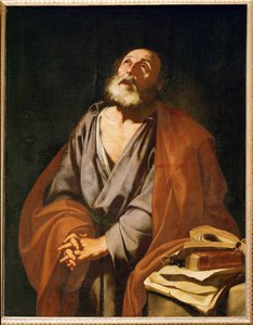Szent Péter bűnbánó (festmény) alkotó: Jusepe de Ribera