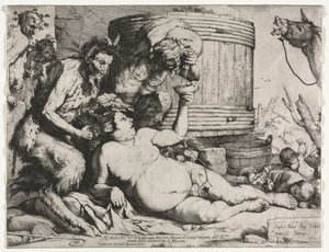 Silenus, 1628 alkotó: Jusepe de Ribera