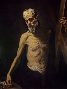 Szent András, 1631 körül alkotó: Jusepe de Ribera