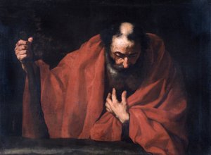 „Nagy Szent Jakab”, 17. század alkotó: Jusepe de Ribera