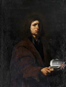 A filozófus Origenész, 1613-15 körül (olaj, vászon) alkotó: Jusepe de Ribera