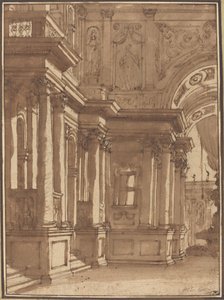 Egy palota belseje alkotó: Juste François Boucher