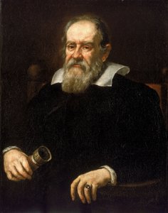 Galileo Galilei, más néven Galileo Galilei, olasz csillagász (1564-1642) portréja A Sustermans-iskola festménye. alkotó: Justus (school of) Sustermans