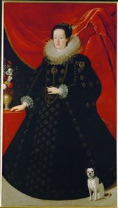 Eleonora Gonzaga, III. Ferdinánd császár felesége ... (festmény vászonra) alkotó: Justus Sustermans