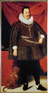 II. Ferdinánd császár, Bajor Mária Anna és Gonzaga Eleonóra férje ... (olaj, vászon) alkotó: Justus Sustermans