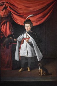 Leopoldo de Medici fiatal fiú portréja alkotó: Justus Sustermans