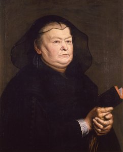 Egy özvegy portréja alkotó: Justus Sustermans