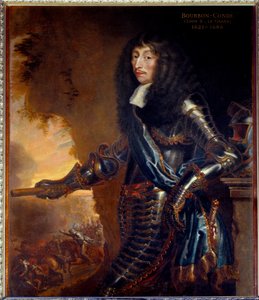 Lajos Bourbon hercegének (Bourbon-Conde) teljes alakos portréja (1621-1686) - Juste D