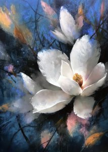 Elegáns Magnolia Bloom alkotó: Justyna Jaszke