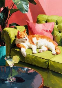 Sunny Cat Martini alkotó: Justyna Jaszke