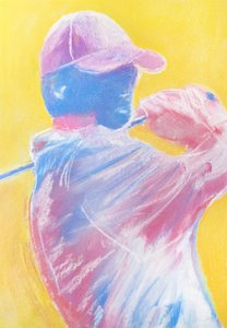 Dinamikus golfütés alkotó: Justyna Jaszke