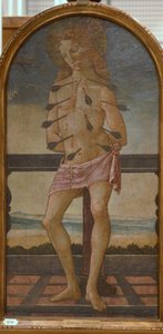 Szent Sebestyén alkotó: KMS 1748 Ubekendt