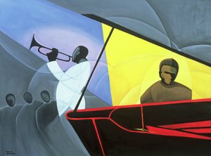 Hot and Cool Jazz, 2004 (olaj és akril, vászon)