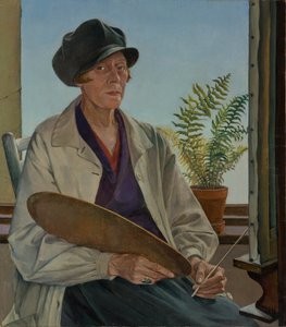 Önarckép alkotó: Käthe Hoch