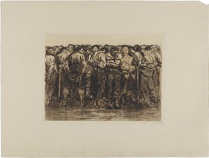 Parasztháború, 7. lap: A foglyok alkotó: Käthe Kollwitz