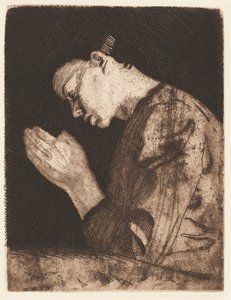 Imádkozó lány (Praying Girl) alkotó: Käthe Kollwitz