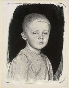 Hans Kollwitz portréja alkotó: Käthe Kollwitz