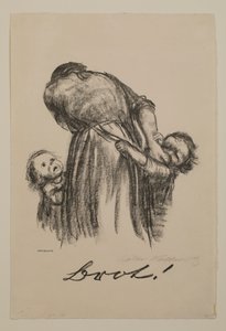 Kenyér! alkotó: Käthe Kollwitz