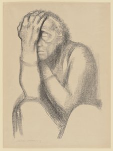 Töprengő nő alkotó: Käthe Kollwitz