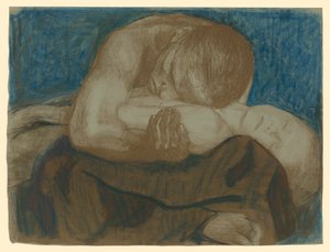 Pietà (1. állapot, egyedi példány) alkotó: Käthe Kollwitz