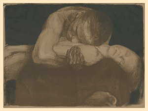 Pietà (3. állapot) alkotó: Käthe Kollwitz