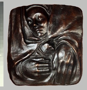 Nyugodjon kezei békéjében, 1936 (bronz)