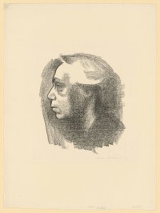 Önarckép (1. állapot) alkotó: Käthe Kollwitz