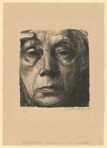 Önarckép alkotó: Käthe Kollwitz