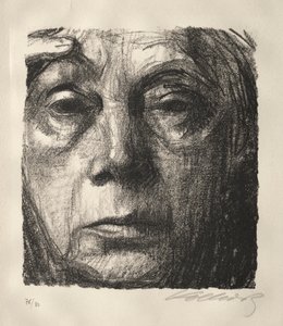 Önarckép alkotó: Käthe Kollwitz