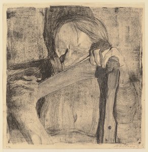 A „Parasztháború” ciklus 3. lapja alkotó: Käthe Kollwitz