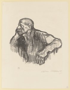 Ülő munkás alkotó: Käthe Kollwitz