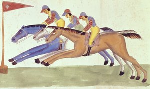 Lóverseny Bengáliában, 1830 körül