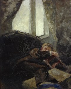 Fiatal férfi – másnapos nap (Másnaposság) 1884 (olaj, vászon)