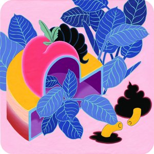 Apple Peach, 2019 (akril, vászon) alkotó: Kam Tsz