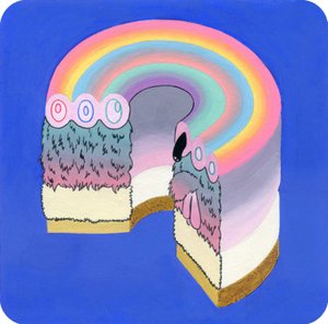 Fuzzcake, 2017 (vegyes média papíron) alkotó: Kam Tsz