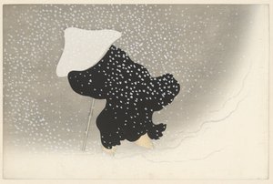 Hófúvás Tomoe no yuki Száz világ virágai (sorozat címe) Momoyogusa, vol. 1 (sorozat címe) alkotó: Kamisaka Sekka
