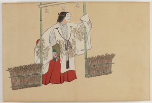 Száz világ virágai (Momoyogusa): Nonomiya (Nonomiya) alkotó: Kamisaka Sekka