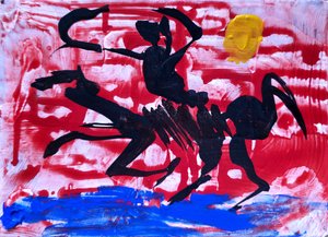 Primal Rider csata alkotó: Kanat Ibragimov